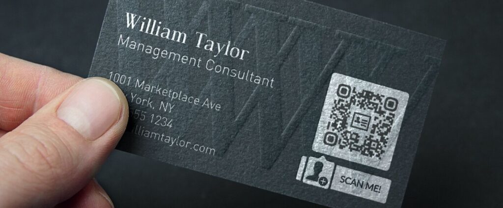 business card design