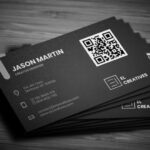 business cards with qr code