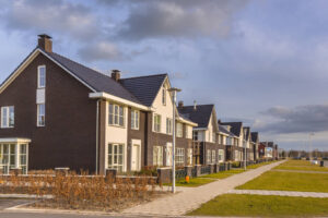 Modern design row houses